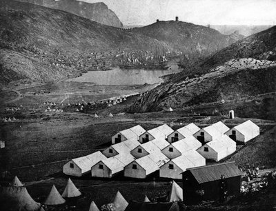 British Army Camp at Balaclava, 1855 by James Robertson
